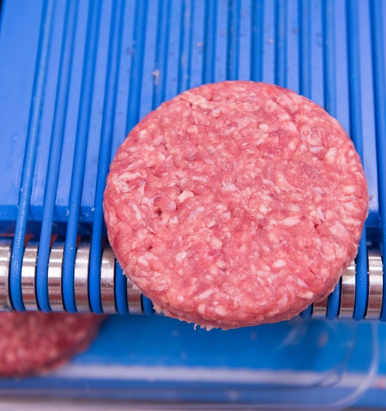 The appearance of a burger patty, in an uncooked and a cooked state, will strongly influence the buyer decision process.