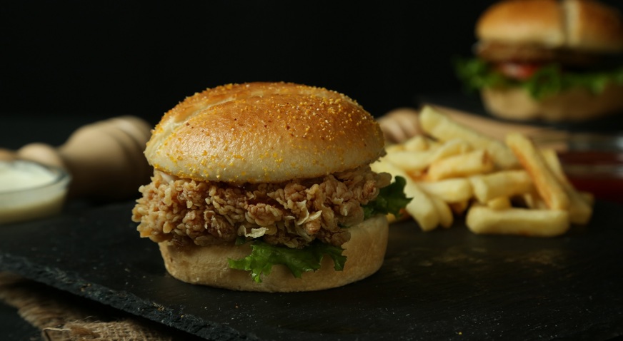 Zinger chicken fillet burger